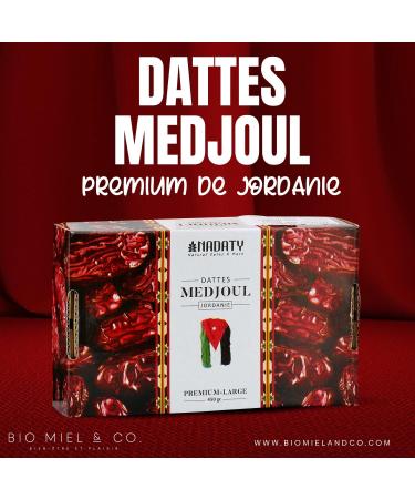 Large Dates Medjoul Fondantes de JORDAN 450g -NADATY - Tasty and Fleshy - Buy Online on GoSupps.com
