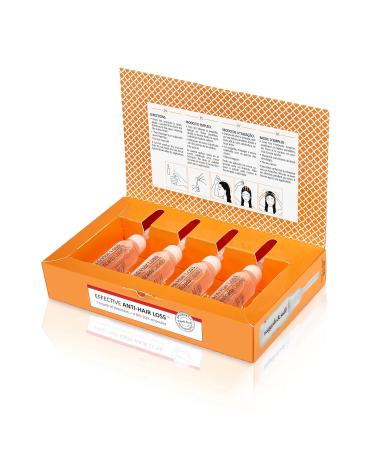 Nuggela & Sul Hair Loss Ampoules with Red Onion Extract | Strengthens & Reduces Hair Loss | Quick Effect - 4 x 10ml Cure - Buy Online on GoSupps.com