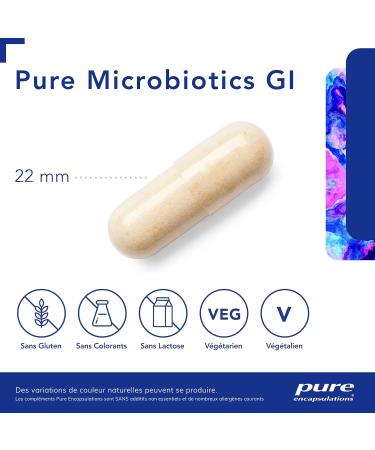 Pure Encapsulations - Pure Microbiotics GI - 60 Vegan Capsules - Buy Online on GoSupps.com