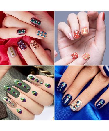 ZLXIN 10 Sheets Self Adhesive Rhinestone Stickers - Starlight Style Face Gems for Women, Festival Accessory and Nail Art Decorations - Buy Online on GoSupps.com