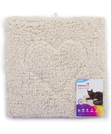 SmartyKat Machine Washable Pet Beds for Cats & Kittens - Multiple Styles, Crinkle Cloud Mat - Buy Online on GoSupps.com