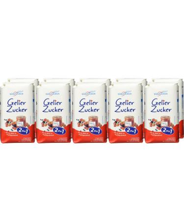 S dzucker Gelling Sugar 2:1 | Pack of 10 (10x500g) - Ideal for Jams & Jellies - International Shipping - Buy Online on GoSupps.com