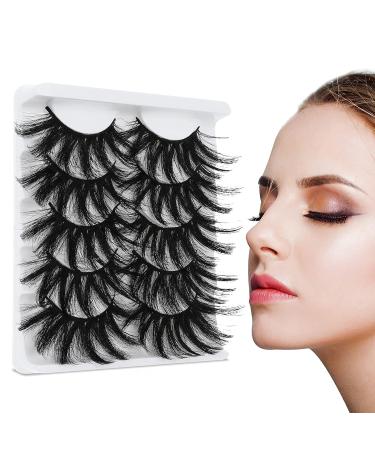 Shop Molain 25mm Multi-Layer False Eyelashes - 5 Pairs of Dramatic Fluffy Strip Lashes (Style No. 26) - International Shipping Available - Buy Online on GoSupps.com