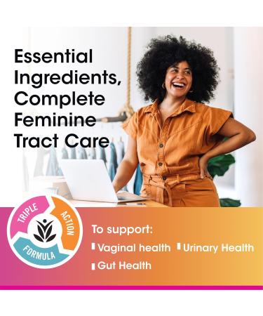 vH essentials Probiotics for Women with Prebiotics Cranberry & Vitamin C 120 Capsules -2 Pack Vaginal Probiotics Support Gut Balance Vaginal Health & Urinary Tract Health for Women - Buy Online on GoSupps.com
