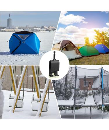 Universal Ice Anchor Tool for Heavy Duty Spiral Screw Ground Anchors - Drill in Seconds | Ice Fishing Anchors Tool for 10mm Drills - Buy Online on GoSupps.com