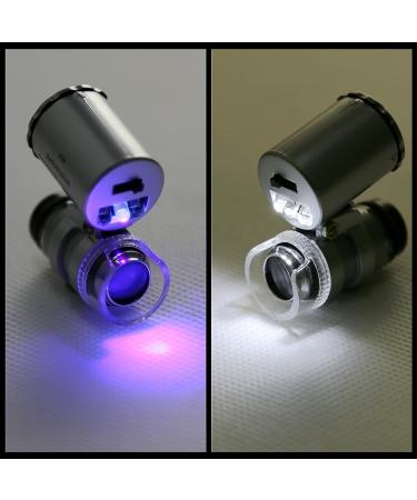 Kare and Kind 60X Mini Illuminated Jeweler LED UV Lens Loupe in Retail Package - Buy Online on GoSupps.com