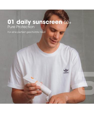 Newkee Sunscreen SPF 50+ (100ml) - Waterproof Vegan & Perfume-Free Sun Protection by Manuel Neuer & Angelique Kerber - Buy Online on GoSupps.com