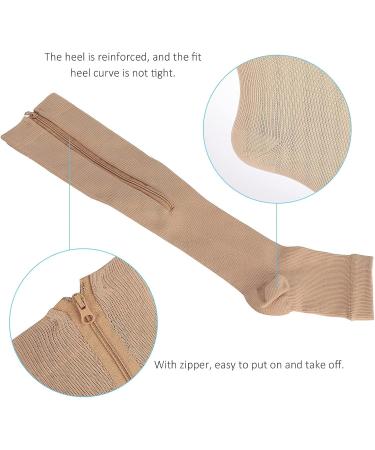 01 Compression Socks - Fast-Drying Zipper Leg Support for Men & Women - Optimal Sports Performance - Shop Internationally - Buy Online on GoSupps.com