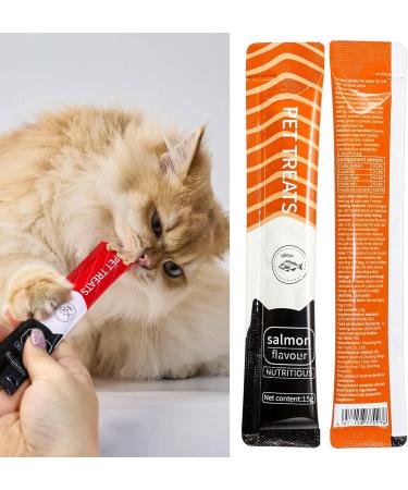 Xcdsxer Cat Treats Lickable Cat Treats Squeezable Cat Treats Nutritionally Balanced to Promote Your Cat's Healthy Growth 0.53 Ounces Each Tube 6 Tubes Tuna Salmon and Chicken Flavors (6 Mix Flavors) Mix flavors 2.5 g (Pack of 6) - Buy Online on GoSupps.com