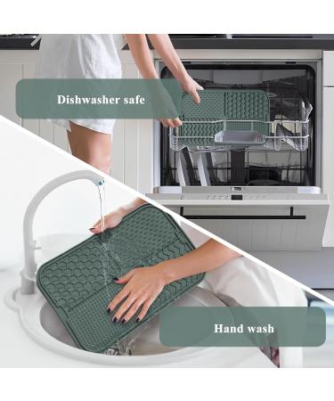 Buy Coomazy Large Dog Lick Mat with Spatula & Brush Perfect for Bathing & Coat Care | International Shipping Available - Buy Online on GoSupps.com