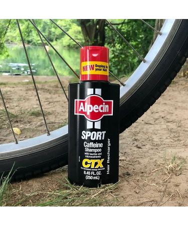 Alpecin CTX Sport Men's Biotin Shampoo 8.45 fl. oz (Pack of 3) - Caffeine, Niacin, Castor Oil, Taurine for Healthy Hair Growth & Thickening - Ideal for Active Lifestyle - Buy Online on GoSupps.com