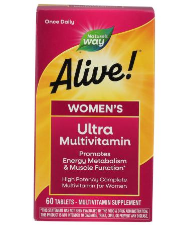 Natures Way Alive! Once Daily Womens 60 CT 60 Count (Pack of 1)
