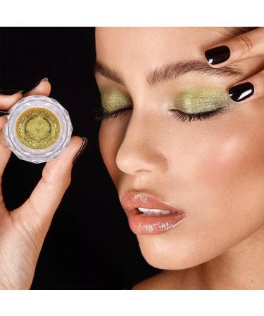 Liquid Eyeshadow Cream - Sparkling Eyeshadow Gel | Non-Irritating Eye Makeup Supplies for Dating Stage Night Out and Bar Pochy 06 - Buy Online on GoSupps.com