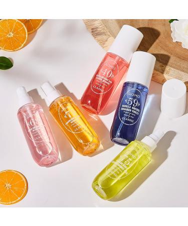 Body Spray for Women Hair & Body Fragrance Mist Long Lasting Perfume Spray Travel Size Womens Fragrance Body Spray Various Scents (71 Orange) - Buy Online on GoSupps.com