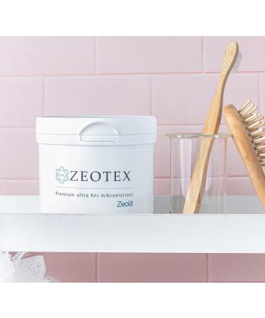 ZEOTEX Zeolite Powder 350g - Premium Ultra Fine 95% Clinoptilolite Powder - Activated & Energized - Buy Online on GoSupps.com