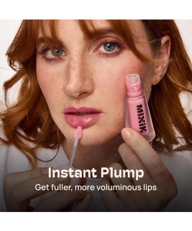 MIXIK Plumping Lip Ampoule Hydrating Lip Gloss Plumping Ampoule made with Shea Butter & Argan Kernel Oil leaving Lips Plump Smooth and Glossy promotes Vibrant High-Gloss Plump Lips (Pink Plump) - Buy Online on GoSupps.com