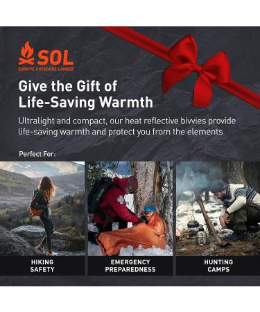 SOL 90% Reflective Emergency Bivvy - Green | Essential Outdoor Survival Gear - Buy Online on GoSupps.com