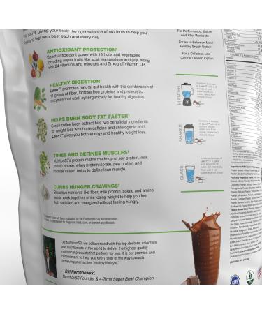 Lean1 Chocolate 5 Pound - Fat Burning Meal Replacement (37 Servings) | Best International Shipping - Buy Online on GoSupps.com