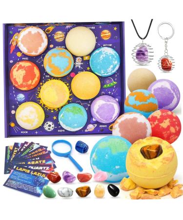 Bombes de bain avec jouets l'int rieur 10 pi ces/ensemble 60 g bombes de douche ingr dients naturels boules bain plan te avec jouet cach l'int rieur pour gar ons et filles avec jouets d