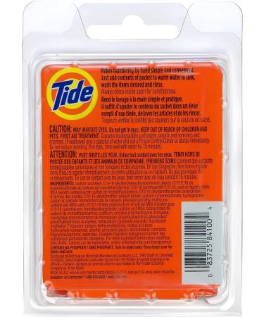 Tide Liquid Detergent Travel Sink Packets - 3 ea (Pack of 10) | International Shipping Available - Buy Online on GoSupps.com