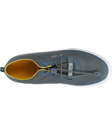 Columbia Men's Dorado CVO PFG Boat Shoe 10 - Ti Grey Steel/Electron Yellow - Buy Online on GoSupps.com