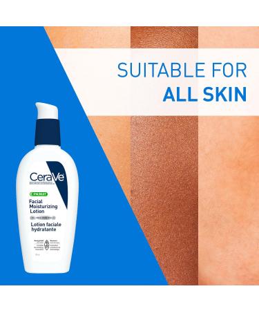 CeraVe Facial Moisturizing Lotion Pm | Ultra Lightweight Night Face Moisturizer With Hyaluronic Acid | Fragrance Free 89 Milliliters (1 Pack) - Buy Online on GoSupps.com