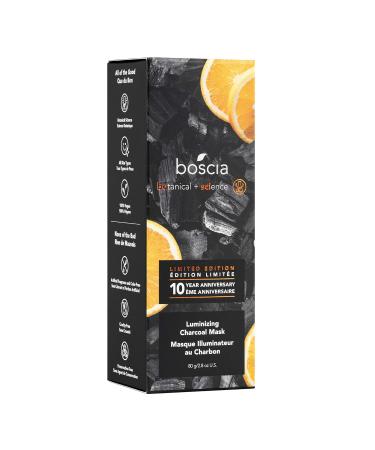 BOSCIA Luminizing Charcoal Mask - Vegan Cruelty-Free Natural | 2.82 Oz - Shop Internationally - Buy Online on GoSupps.com
