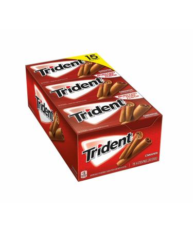 Trident Cinnamon Sugar Free Gum - 14x18 Sticks