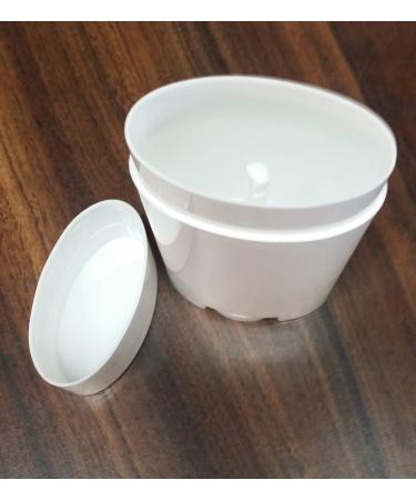Empty Deodorant Containers - Twist-up Recyclable DIY Empty Deodorant OVAL Tubes Top-Fill 2.5 OZ (25-Pack White) 25-Pack White - Buy Online on GoSupps.com