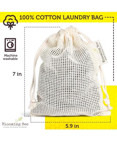 12 Charcoal Bamboo Reusable Makeup Remover Pads with Laundry Bag | Eco-Friendly Face Rounds & Biodegradable Bamboo Earbuds - Buy Online on GoSupps.com