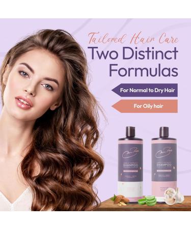 Nora Ross Garlic Shampoo for Oily Hair | Deep Cleansing & Moisturizing 32 Oz | Chamomile & Aloe Vera Infused | International Shipping Available - Buy Online on GoSupps.com