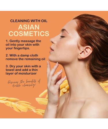 Rice Plant Ceramides Hair & Makeup Remover Oil 17.57 FL OZ - 100% Natural Baby Skin & Stretch Mark Moisturizer - Buy Online on GoSupps.com