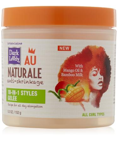 SoftSheen-Carson Dark and Lovely Au Naturale Anti-Shrinkage 10-in-1 Styles Gele 5.3 oz