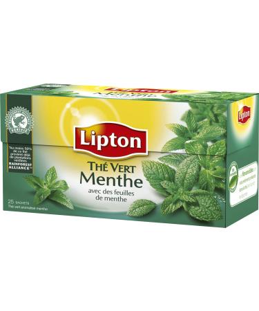 Lipton Th Vert Menthe 30 Sachets - Lot de 1