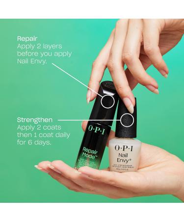 OPI Nail Repair and Strengthening Vegan Formula | Professional Nail Strengthener for Damaged Nails I Professional Nail Care Set - Buy Online on GoSupps.com