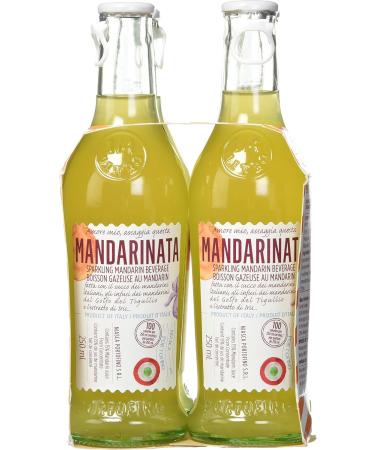 Niasca Portofino Mandarinata Sparkling Mandarin Soda Glass Bottle 250 ml (4 Count) - Buy Online on GoSupps.com