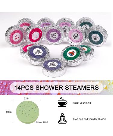 PickMora 14PCS Shower Steamers Aromatherapy Gift Set with Essential Oils for Relaxation - Perfect for Mother's Day & Anniversaries - Buy Online on GoSupps.com