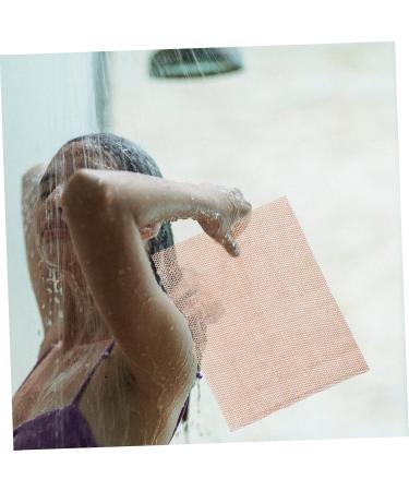 FRCOLOR 2pcs Bath Towels - Exfoliating Back Washcloths for Dead Skin Removal & Smooth Skin | Body Scrubber Set for Men - 1 Count - Buy Online on GoSupps.com