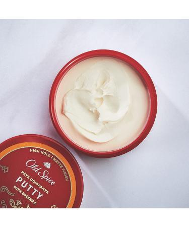 Old Spice Men's Hair Styling Putty Twin Pack - High Hold Matte Finish - 2.22 Oz - NEW Formula - Buy Online on GoSupps.com