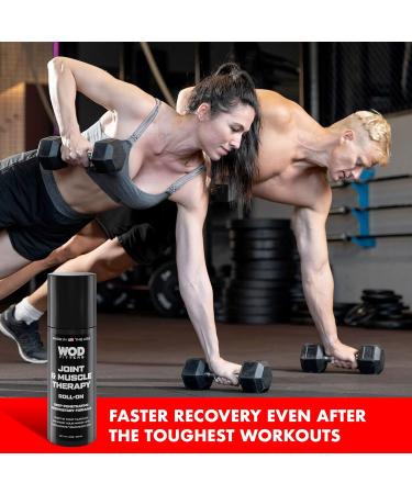 WODFitters Joint & Muscle Therapy Roll On - 3 oz | Premium Recovery for Hips Knees Hands & Feet - Buy Online on GoSupps.com