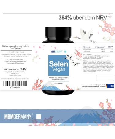 MBMGermany Selen Complex High Dose 200 g - Premium Selenium for Underactive Thyroid | Lab Tested in Germany - Buy Online on GoSupps.com