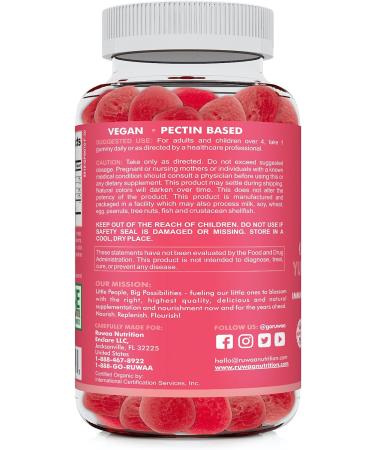 Kids Probiotic Gummies Organic Probiotics Kids for Digestive Health Immune Support Constipation Bloating. 2.5 Billion CFU Strawberry Flavor Chewable Probiotics for Children Ages 4+ 30ct (1) - Buy Online on GoSupps.com