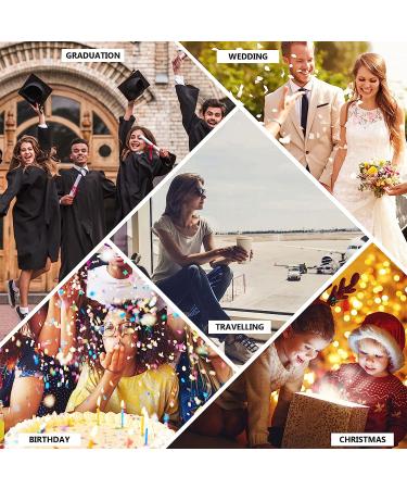 Magnetic Self-Stick Photo Album | Leather Cover DIY Wedding Anniversary Album | Holds 3X5, 4X6, 6X8, 8X10 Photos - Buy Online on GoSupps.com