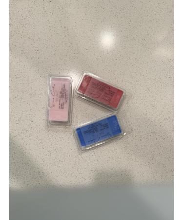 2.5oz Valentine Special Wax Melts Set of 3 (Love Spell Baccarat Rouge Dark Alley) Highly Fragrant Long Burning Clean Burn. Scented Candles Homemade Perfect for Wax Warmers