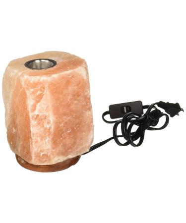 Evolution Salt - Aromatherapy Crystal Salt Himalayan Lamp 4-6 lbs. Orange