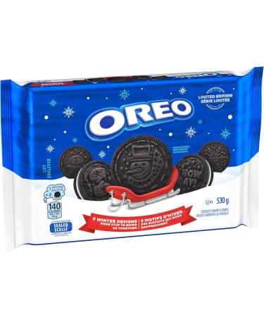OREO Winter Chocolate Sandwich Cookies Holiday Cookies Limited Edition 530 g - Buy Online on GoSupps.com