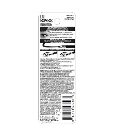 Maybelline Line Express Soft Black Eyeliner Pencil with Smudger Tip - 0.035 oz - Buy Online on GoSupps.com