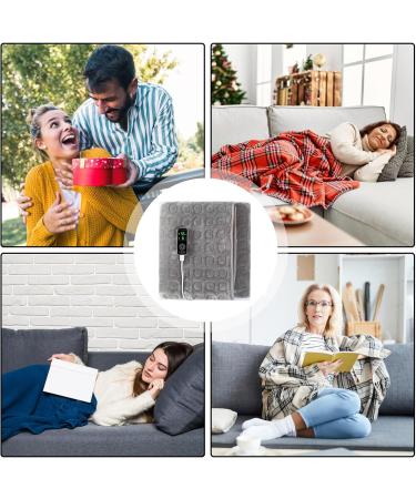 Hudhowks Electric Blanket - Intelligent Heated Throw Energy-Saving Hand Warmer for Home & Sofa - Buy Online on GoSupps.com