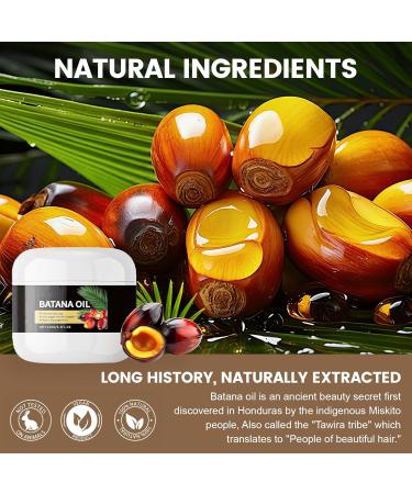 Feirdhoo Batana oil for hair prevents hair loss coldpressed batana oil paste from the Honduran rainforest 100 pure increases hair density hair growth and repair men and women 100 ml - Buy Online on GoSupps.com