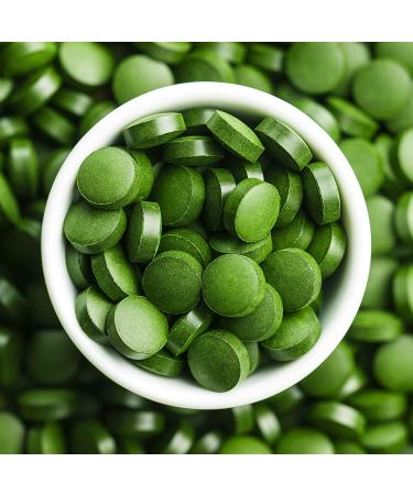 Vital Plan Pure Chlorella Tablets | Sun Grown Chlorella Pyrenoidosa Supplement by Dr. Bill Rawls | Organic Chlorella w Broken Cell Wall & Chlorophyll | 1000 Tabs - Buy Online on GoSupps.com
